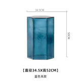 Artistic Glass Coffee Tables, Creative Design End Tables for Living Room , Stylish Accent Tea Table with Various Sizes & Colors