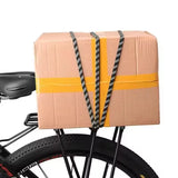 2PCSMotorbike Line Elastic Luggage Rope Load Carrier Strap Elastic Rubber Strap Buckle Rope with Hooks Bike Accessories