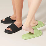 Summer Slippers For Women Men Soft Lightweight Indoor Home Slides Cloud Slipper Men Flat Sandals Beach Shoes Man Male Flip Flops