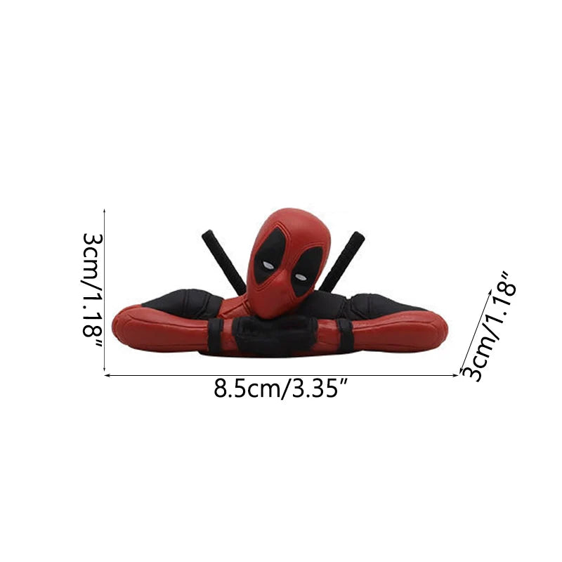 Sitting Anime Figure Hero Doll Home Decoration Mini Figurine Car Interior Miniature Model Collection Figurine Kids Toy Gifts