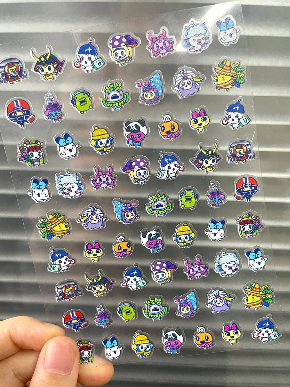 Pvc Super Mini Cartoon Game Patterns Sticker Kawaii Sanrio Kitty Self-adhesive Sticker Waterproof Luggage Tags Nail Stickers