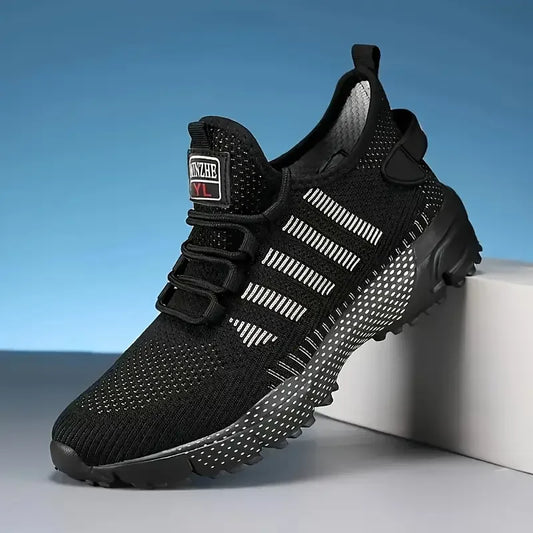 New 2025 Men's Running Shoes Breathable Outdoor Sports Shoes Lightweight Sneakers for Men Comfortable Athletic Training Footwear