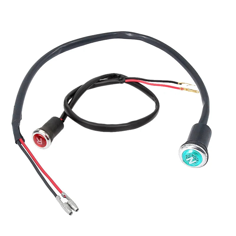 Motorcycle Accessories 46cm Neutral Reverse Light Gear N/R Indicator DC 12V Plastic for 50cc-250cc ATV Chinese 4 Wheeler Quad