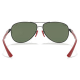 Ray-Ban original 8313M SCUDERIA Aviator Feri Men sunglasses Resin lenses, UV Protection Premium Eyewear in box