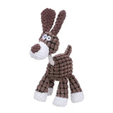 Pelúcia Corduroy Toy Dog, Forma Animais, Mordida Resistente, Brinquedos Squeaky, Pet Products, Acessórios de treinamento, Pequenos e Grandes Cães