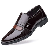 Luxury Men's Leather Shoes Retro Carved Lace-up Brogue Oxford Wedding Men Dress Shoes Male Formal Business Gentleman Office Shoes