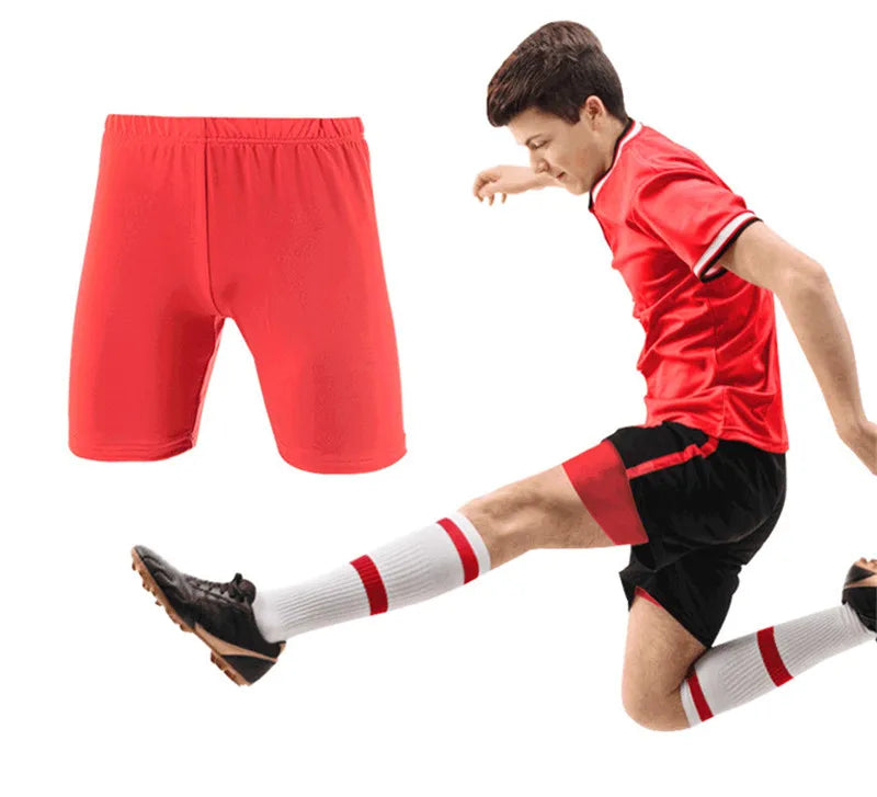Summer Children Boy Capri Running Tights Pants Kids Basketball Football Soccer Fitness Exercise Sport Cropped Leggings Shorts 40