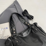 Soft Interior Compartment Shoulder Bags 2026 High Quality Contrasting Colors Bags for Women Fashion Zipper Pu Women's Handbags
