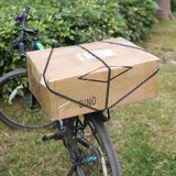 2PCSMotorbike Line Elastic Luggage Rope Load Carrier Strap Elastic Rubber Strap Buckle Rope with Hooks Bike Accessories