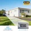 Ctronics Real 4K 8MP WiFi cámara de vigilancia al aire libre 360 ​​16X 5X Zoom óptico cámara de seguridad Color visión nocturna seguimiento automático