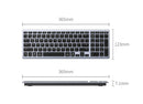 UGREEN Keyboard Wireless Bluetooth 5.0 2.4G Russian/Korean/EN 99 Keycaps For MacBook iPad PC Tablet USB C Rechargeable Keyboard