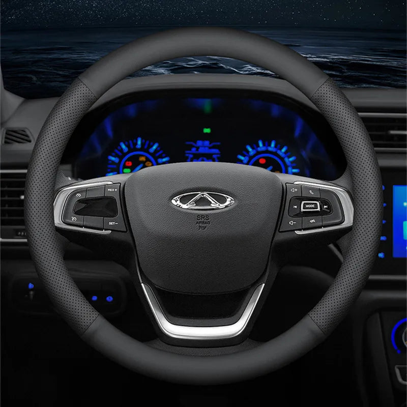 Car Steering Wheel Covers Ultra-thin Steering Wheel Cover Wrap Universal 37-38cm Breathable Steering Covers Car Accessories