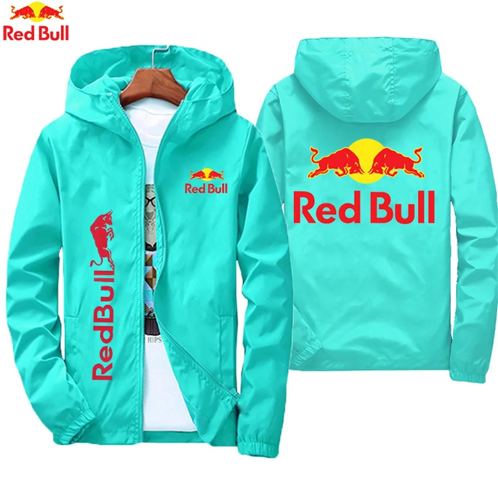 New trendy brand sports jacket, casual and comfortable fabric, fashionable, lightweight and cool outdoor zipper cycling suit