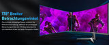 FYHXele 34 inch 99% sRGB Gaming Office Curved Screen 165Hz Refresh Rate 1ms High Reaction Speed Equipped With 3440*1440P Resolution HDMI or DP Interface 21::9 Proportional Screen