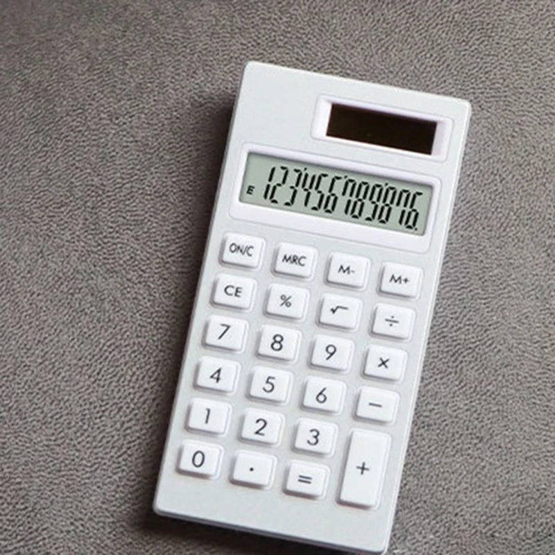 12Digits Calculator Student Calculator Thin and Small Solar Calculators T5EE