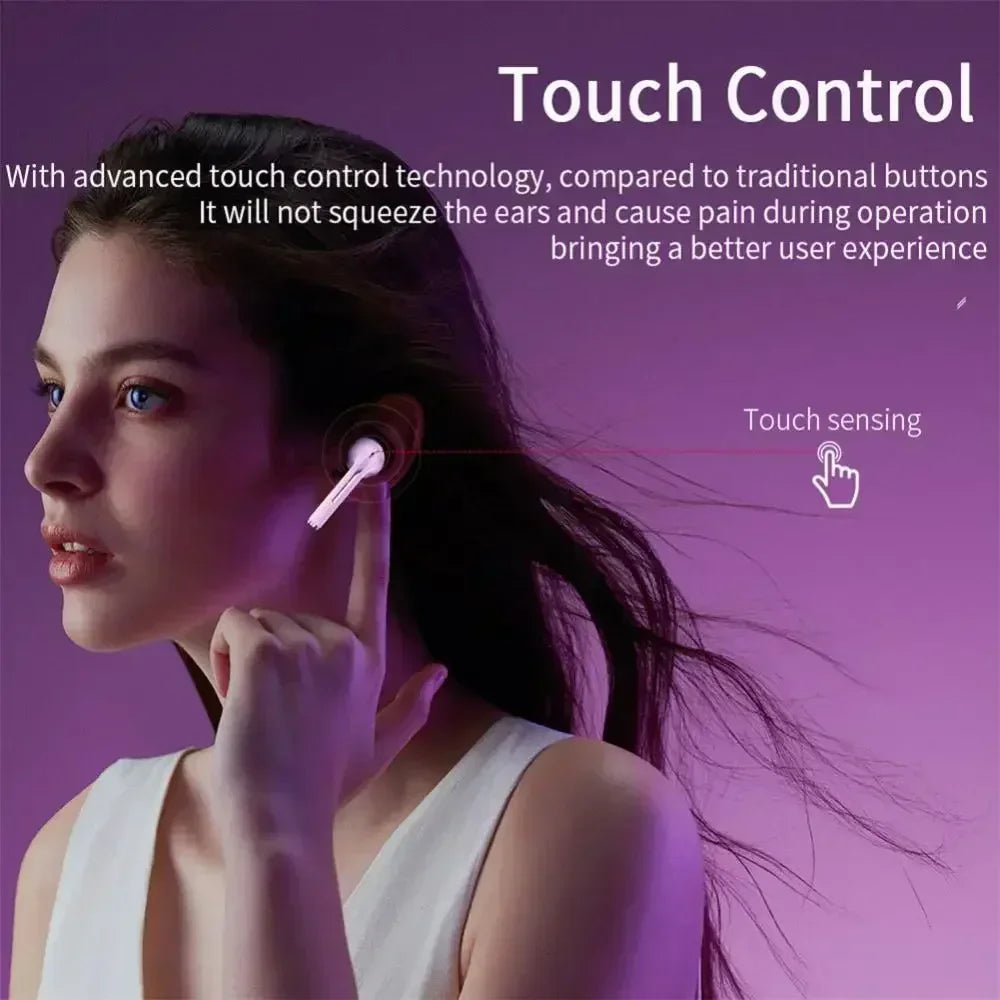 Auriculares inalámbricos Xiaomi con cancelación de ruido, actualización Bluetooth 5.3, auriculares intraaurales para música HD, manos libres con micrófono