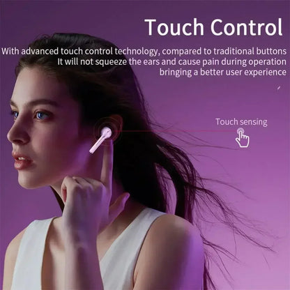 Auriculares inalámbricos Xiaomi con cancelación de ruido, actualización Bluetooth 5.3, auriculares intraaurales para música HD, manos libres con micrófono
