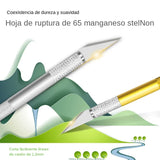 Kit de herramientas de bisturí de metal antideslizante, cortador de papel, cuchillos de grabado y artesanía + 5 cuchillas, herramientas manuales para reparación de PCB de teléfonos móviles.