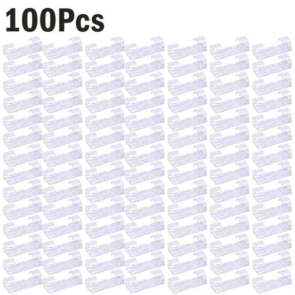 1/100Pcs Cable Clips Self-Adhesive Cable Organizer Cord Management System Cord Holder for Wire Management Desk Car Office Home