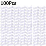 1/100Pcs Cable Clips Self-Adhesive Cable Organizer Cord Management System Cord Holder for Wire Management Desk Car Office Home