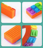 Silicone Baby Teether Toy, Colorful Toys, Christmas Teethers, Autism Sensory Chew, Oral Motor Therapy Tools, Teething Necklace