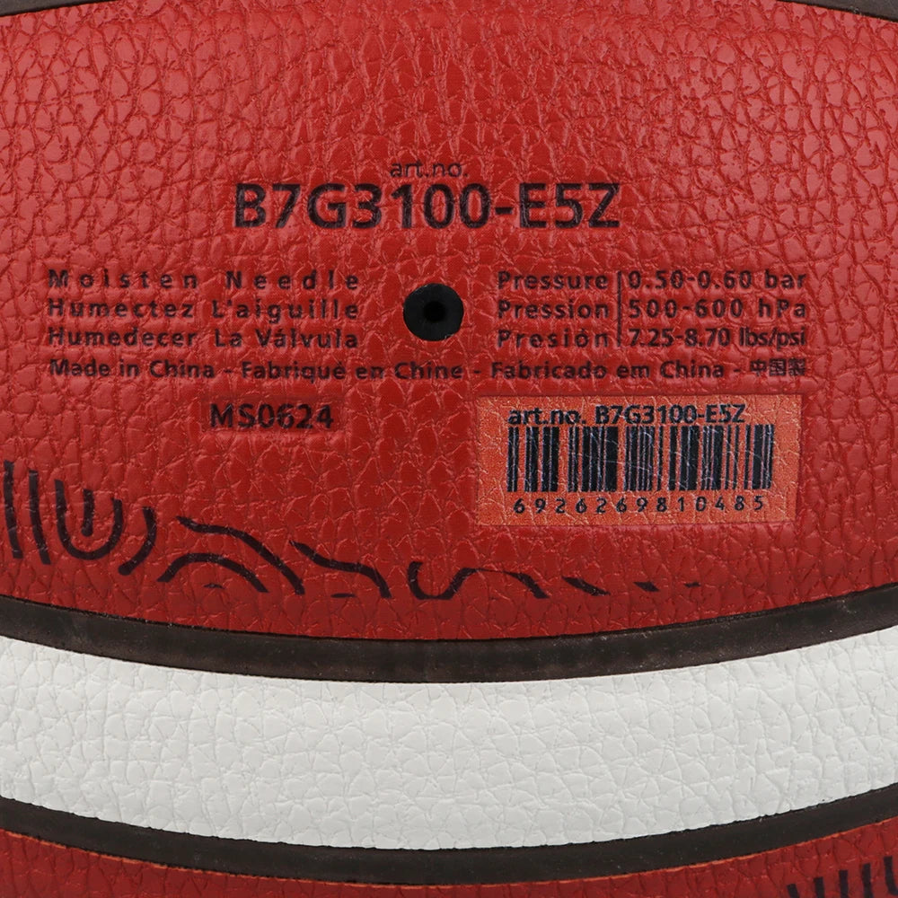 2025 Molten Basketball Official Size 7/6/5 PU Material Indoor Outdoor Men Ball Training Match Game Team Original Baloncesto