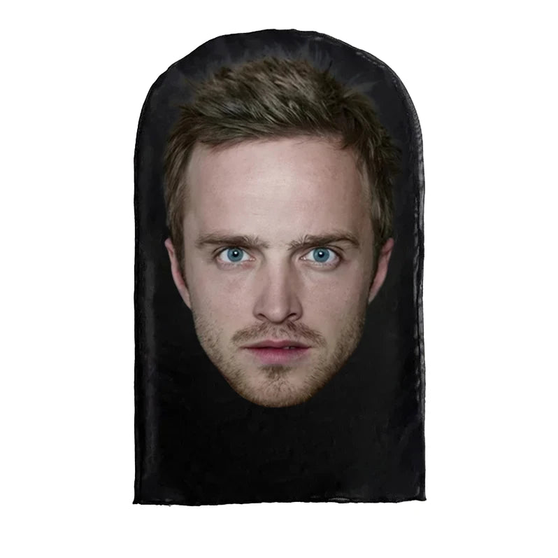 Nova Máscara de Rosto Inteiro Unissex Estilo Kanye/Drake, Impressa em 3D com Malha Elástica – Ideal para Cosplay, Festas e Simulações (Estilo Balaclava)