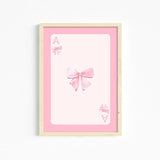 Trendy Pink Wall Art Bows Cherry Balloon Puppy Butterfly Canvas Painting Posters and Prints College Apartment Girl's Room Decor