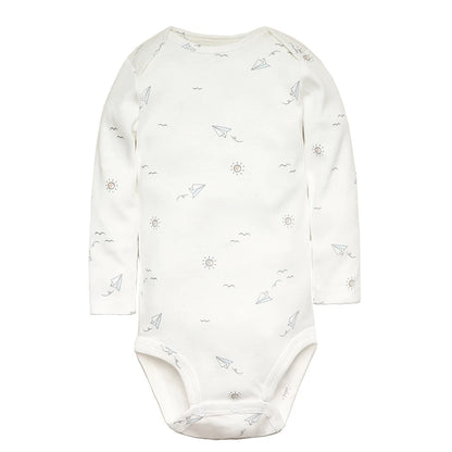 Baby Boy Bodysuits 5 Pieces Newborn Clothes Set Toddler Baby Girl Clothing 100% Cotton Soft Infant New Cartoon Bebe Jumpsuits