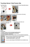 Bathroom Accessories Toilet Seat Cover Wireless Smart Lavatory Push Button Automatic Flush Sensor Bidet Home Appliances