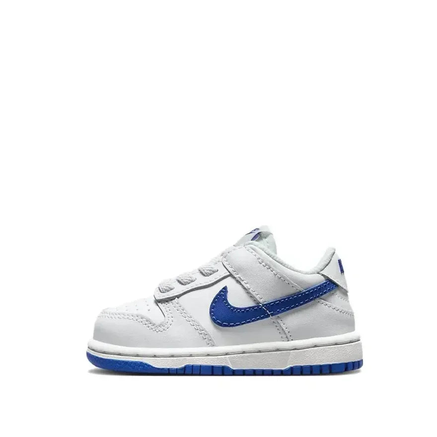 Nike Dunk Sapatos infantis casuais, confortáveis, antiderrapantes, com absorção de choque, resistentes ao desgaste e cano baixo para bebês e crianças