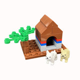 New Animal Chihuahua Parts MOC Building Blocks Farm Ranch City Zoo Family Pet Dog Bricks Toys Compatible With LEGO