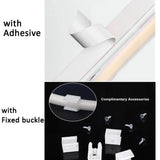 Tira de LED de 220 V con interruptor de encendido/apagado, resistente al agua, flexible, para dormitorio, cocina, jardín, iluminación exterior.