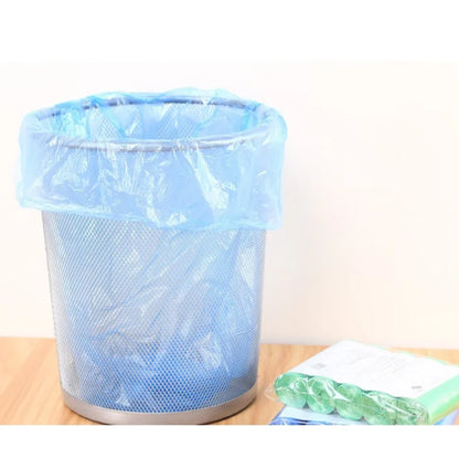 5 Rolls 1 pack 70Pcs Household Disposable Trash Pouch Kitchen Storage Garbage Bags Cleaning Waste Bag Plastic Bag Plastic Bag