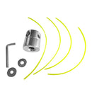 Universal Aluminum Trimmer Head with Four Trimmer Lines for Brush Cutter Grass Trimmer