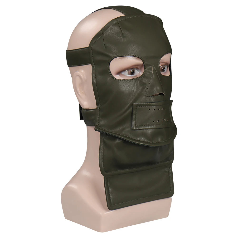 Máscara do Charada (Riddler) – Máscara de Látex/Capacete para Cosplay, Baile de Máscaras, Festa de Halloween e Fantasia