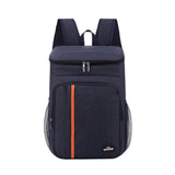 18L Large Capacity Leak-Proof Lunch Backpack Thermal Large Picnic Cooler and Warmer Insulated Bag Outdoor Storage Shoulder Bag