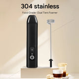 Electric Coffee Milk Foaming Mixer Coffee Creamer Whisk Handheld Egg Beater Froth Mixer Kitchen Automatic Kitchen Whisk Tools