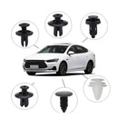 100pcs Auto Fastener Clip Kit Fender Rivet Clips Car Body Push Retainer Pin Rivet Bumper Door Trim Panel Retainer Car Clips
