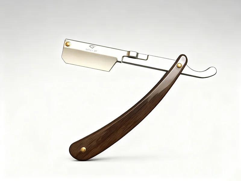 Stainless Steel Folding Shave Knife Beard Straight Razor Hair Dressing Tool Men Manual Convenience Hair Trimmer Shaver Barbeador