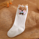 Christmas Cotton Socks with Big Bow, Newborn Baby Socks, Toddler Kids Baby Sock, Kids Clothes, Toddler, New Year 