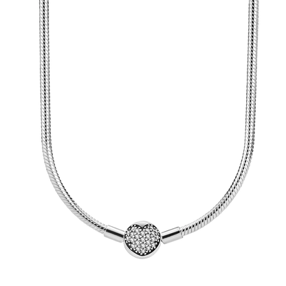 Pulsera de plata de ley 925 para hombre y mujer, adecuada para collares, accesorios elegantes, regalos boutique de alta gama, nuevo 