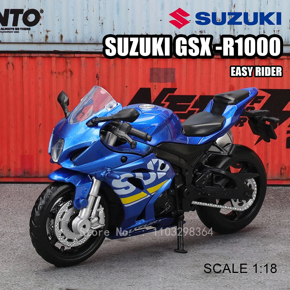 MSZ 1:18 BMW R1250 RT Police Motorcycle Alloy Model Static Die Casting Model Children's Toy Car Motorcycle Model Collection Gift