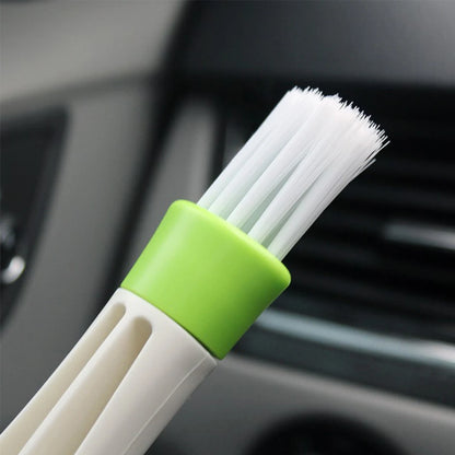 Ferramenta de limpeza de escova de carro, ar condicionado automático, limpador de persianas, limpeza interior, teclado, escova cega, acessórios de carro