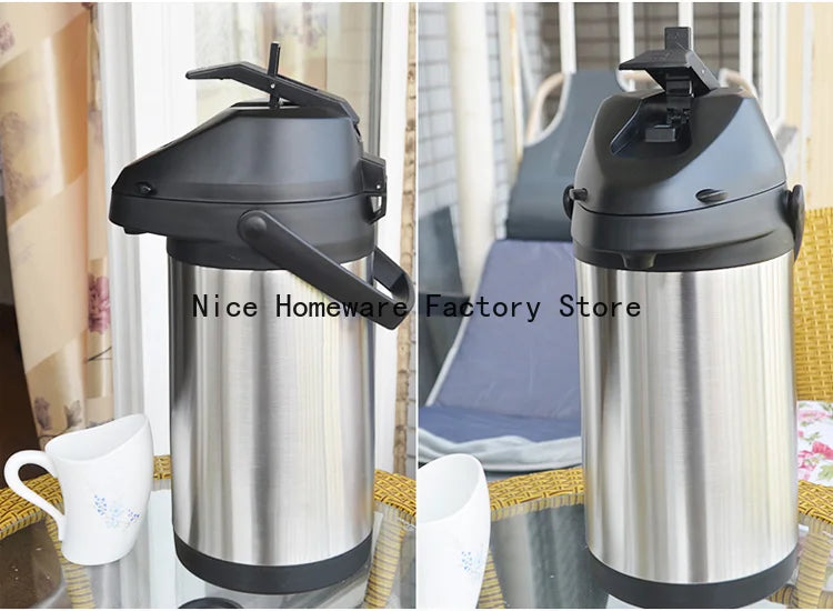 Stainless steel hot water bottle thermos vacuum insulation warm pot Inox Coffee Carafe Thermal Termo para mate carrafa termica