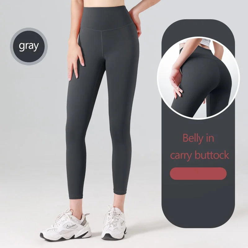 Plus size sem costura calças de yoga cintura alta ginásio leggings esporte feminino fitness legging controle barriga correndo collants sexy menina