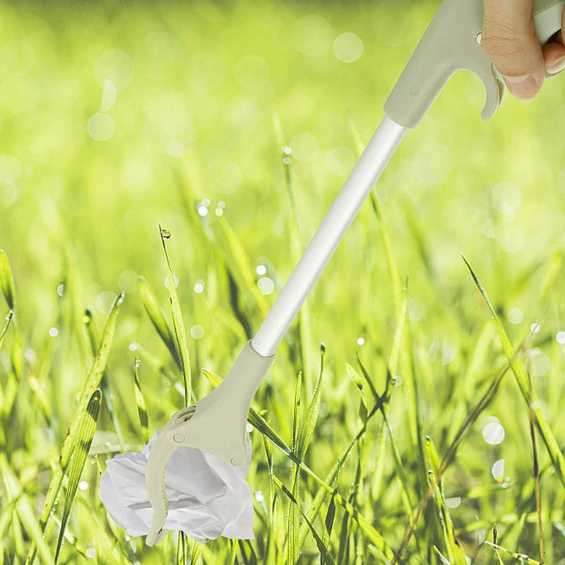 Selecionador de lixo comercial industrial, clipe de resíduos, ferramenta de limpeza, clipe de plástico de aço inoxidável, clipe sanitário, ferramenta ambiental