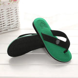 Men's Casual Flip Flops Fashion Beach Shoes Men Summer Non-Slip Flat Slides Men's Slippers Indoor House Shoes Man Male Slipper