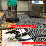 Automobile Vacuum Cleaner Head Dual Purpose Of Connecting Vacuum Cleaner And Steam Car Washer Car Steam Washing