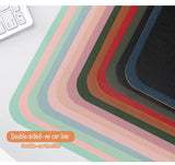 Alfombrilla protectora de escritorio de oficina de gran tamaño de PU, impermeable, para ratón, teclado de escritorio, alfombrilla de ratón para juegos, accesorios para PC
